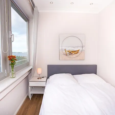 Apartment B-126 Penthouse Hygge Mit Meerblick & Abendsonne Strandnah Am Hansapark Fuer Familien