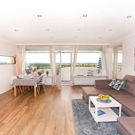 B-126 Penthouse Hygge Mit Meerblick & Abendsonne Strandnah Am Hansapark Fuer Familien Apartment